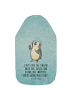 Mr. & Mrs. Panda Warmwasserflasche Pinguin Duschen mit Spruch in Eisblau