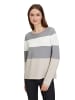 Betty Barclay Feinstrickpullover mit Color Blocking in Patch Grey/Beige