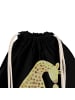 Mr. & Mrs. Panda Sportbeutel Giraffe Kind mit Spruch in Schwarz