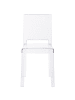 Beliani 2er-Set Esszimmerstuhl WESTBRIDGE in Transparent