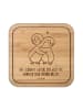 Mr. & Mrs. Panda Coaster Pinguine Kuscheln mit Spruch in Transparent