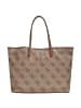 Guess Erenia Large 2 in 1 Tote - Shopper (coal logo) in latte logo