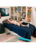 relaxdays 2 x Aufbewahrungsbox in Schwarz - (B)20,5 x (H)16 x (T)25 cm
