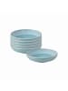 like. by Villeroy & Boch 6er Set Dipschalen Perlemor Aqua ø 11,7 cm in blau
