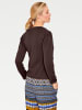 Heine Feinstrickjacke in schokobraun