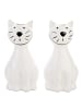 Maximex Keramikluftbefeuchter für Heizkörper CAT, 2 Stück im Set in Weiß, 11 x 21 x 6 cm