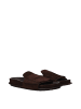 Jacquemus Braun Leder Hausschuhe