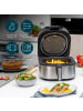 PRINCESS 2-in-1 Heißluftfriteuse und Grill 4 Programme Max 265°C silber/schwarz 182092