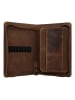 Greenburry Vintage Stifteetui Leder 13.5 cm in brown
