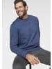 Man's World Sweatshirt in blau-meliert