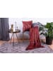 Kayoom Dekokissen & Decke Prisma 125 2er-Set in rot - gold