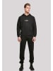 F4NT4STIC Basic Hoodie SIlvester Party Happy People Only in schwarz