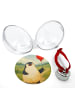 Mr. & Mrs. Panda Weihnachtshänger Pinguin Luftballon Design ohne... in Weiß