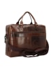 Greenburry Newport Aktentasche Leder 43 cm Laptopfach in coffee