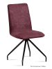 58 aufm Kessel ESSZIMMERSTUHL (2er-Set) Desiri 47x92x60 Schwarz/Marsala