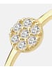 Vanlere Verlobungsring aus 375 Gelbgold mit Zirkonia
