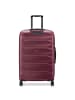 Delsey Meteor 4 Rollen Kofferset 3-teilig mit Dehnfalte in bordeaux