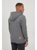 !SOLID Kapuzensweatjacke in grau