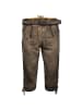 Maddox Country Lederhose Brenner in braun
