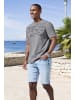John Devin Jeansshorts in lightblue-denim