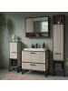 Inn.Furn Badmöbel-Set schwarz, sand mit Waschbecken 170 cm, Kombination mit Soft-Close