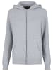 Urban Classics Urban Classics Zip-Kapuzenpullover in heathergrey