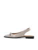 Bianco Slingbacks in Nougat