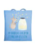 Mr. & Mrs. Panda Tote Bag Angst vor Dunkelheit überwinden mit Sp... in Sky Blue