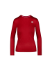 BIDI BADU Mina Tech Roundneck Longsleeve - neongreen in rot