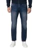 Timezone Regular Jeans Hose 5-Pocket Denim Pants Reißverschluss in Blau