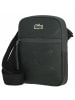 Lacoste LCST Slimline - Schultertasche S 21 cm in emboss croco sinople