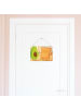 Mr. & Mrs. Panda Deko Schild Avocado Toast Design ohne Spruch in Weiß
