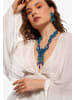 IZIA Halskette in Blau Mehrfarbig