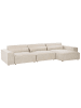 Beliani Modulsofa HELLNAR in Beige - (W) 364 x (H) 70 x (L) 176 cm linksseitig