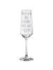 Mr. & Mrs. Panda Sektglas Spruch Sektglas Lachen mit Spruch in Transparent