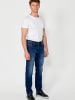 KOROSHI Jeans Stretch Regular Fit in blau