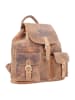 Greenburry Vintage Rucksack Leder 40 cm in brown