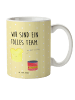 Mr. & Mrs. Panda Tasse Toast Marmelade mit Spruch in Gelb Pastell