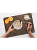MuchoWow Platzset - Tischset (6-teilig)  Braun