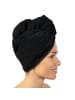 Möve Frottierturban Basic in black