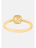 Diamant Exquis Ring aus 375 Gelbgold mit Diamant