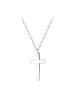 Alexander York Kette mit Anhänger KREUZ in 925 Sterling Silber, 2-tlg.