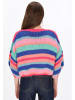 myMo Sweater in orange multicolor