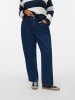 Vero Moda Mom Jeans in Dark Blue Denim