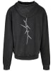 Mister Tee Kapuzenpullover in black acid washed