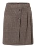 More & More kurzer Stretch-Faltenrock, kariert in coloured higgins check