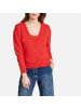 Gerry Weber Strickjacke aus Feinstrick in Rot