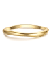 Glanzstücke München Ring aus Sterling Silber in gelbgold