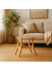 relaxdays Hocker in Natur - (B)56 x (H)48 x (T)28,5 cm