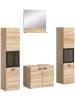 ebuy24 Badmöbelset Boston (4-teilig) Eiche 137 x 33 cm